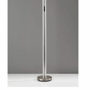 Adesso Marla Wall Washer Silver floor lamp